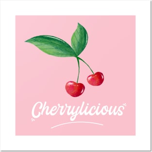 Cherrylicious , Cherry fruit  , Cherry Blossom Posters and Art